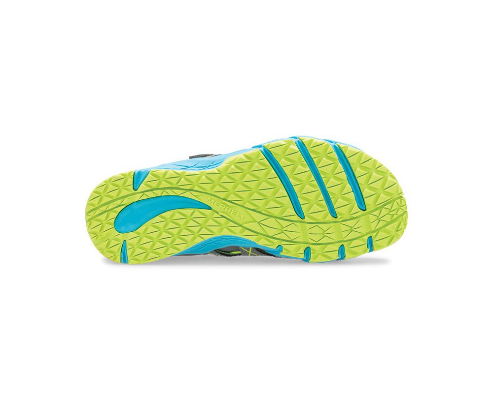 Merrell Vandresko Børn - Hydro Moc Quench - Grå/Mintgrønne - GKM714059